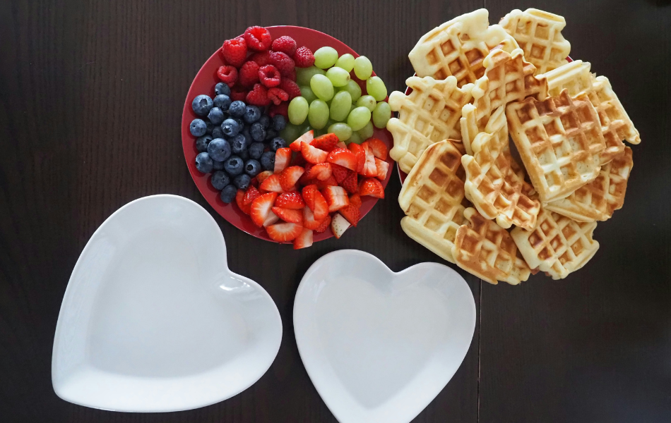 Haferflocken Waffeln 