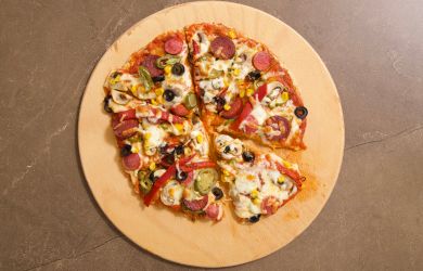 Türkische Pizza mit Vollkorn-Lawasch